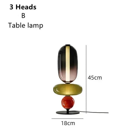 Luminaire Élégant en Verre Coloré IL450782-ILLUMEEN.COM