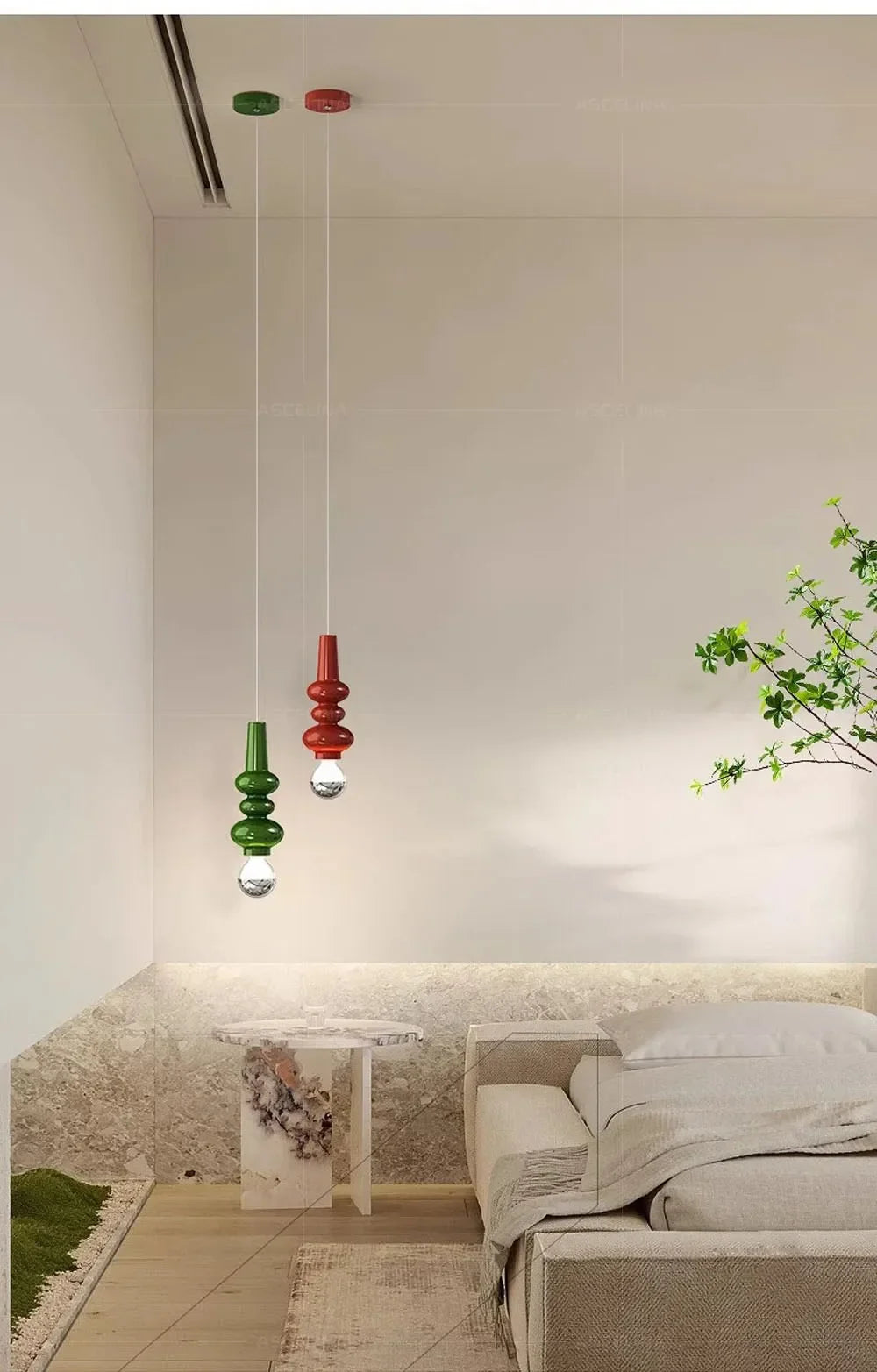 Luminaire Élégant en Verre Design IL582749-ILLUMEEN.COM