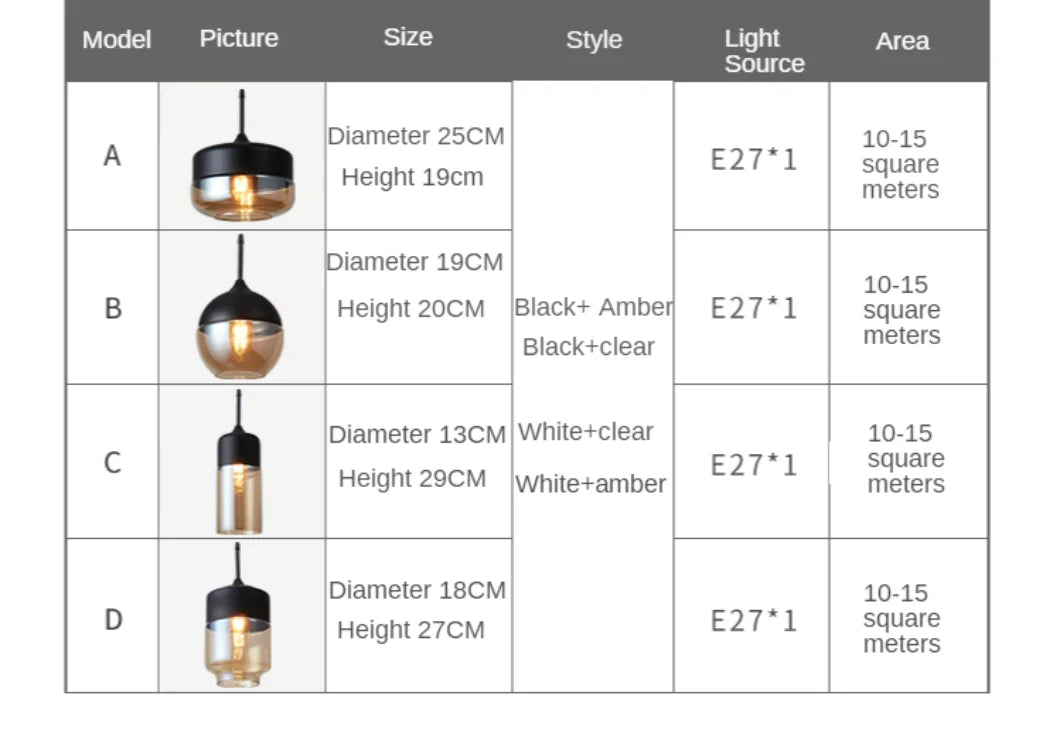 Luminaire Élégant en Verre Design IL583742-ILLUMEEN.COM