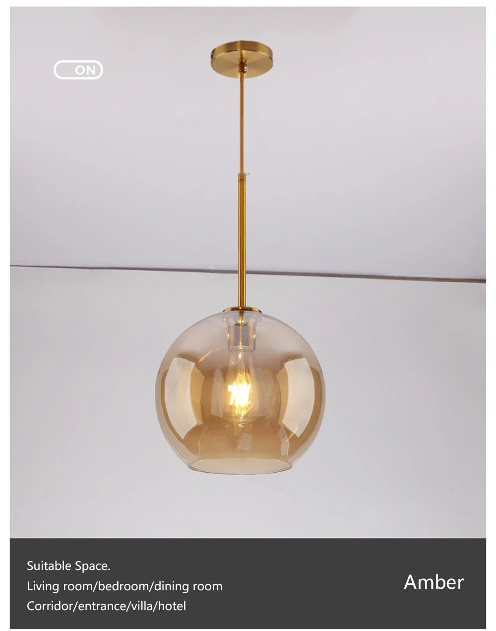 Luminaire Élégant en Verre Design Nordique IL592743-ILLUMEEN.COM