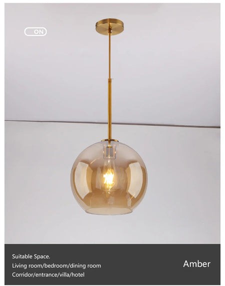 Luminaire Élégant en Verre Design Nordique IL592743-ILLUMEEN.COM