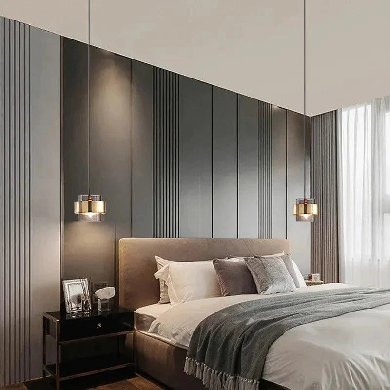 Luminaire Élégant en Verre Doré pour Ambiance Chic IL582739-ILLUMEEN.COM