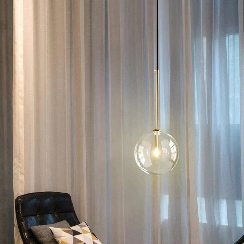 Luminaire Élégant en Verre et Laiton IL583274-ILLUMEEN.COM