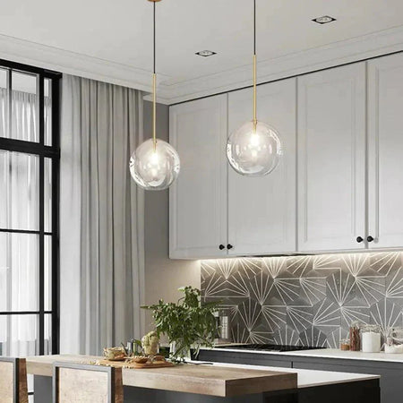 Luminaire Élégant en Verre et Laiton IL583274-ILLUMEEN.COM
