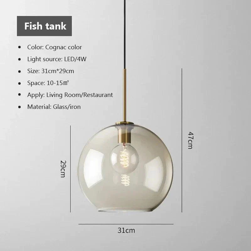 Luminaire Élégant en Verre et Métal pour Votre Décor IL527436-ILLUMEEN.COM