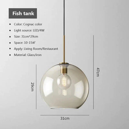 Luminaire Élégant en Verre et Métal pour Votre Décor IL527436-ILLUMEEN.COM