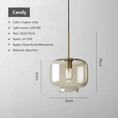 Luminaire Élégant en Verre et Métal pour Votre Décor IL527436-ILLUMEEN.COM