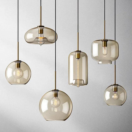 Luminaire Élégant en Verre et Métal pour Votre Décor IL527436-ILLUMEEN.COM