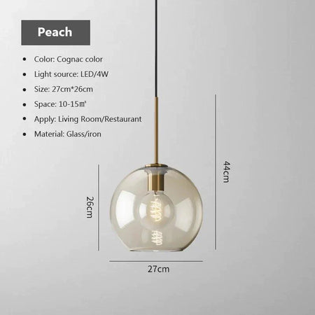 Luminaire Élégant en Verre et Métal pour Votre Décor IL527436-ILLUMEEN.COM