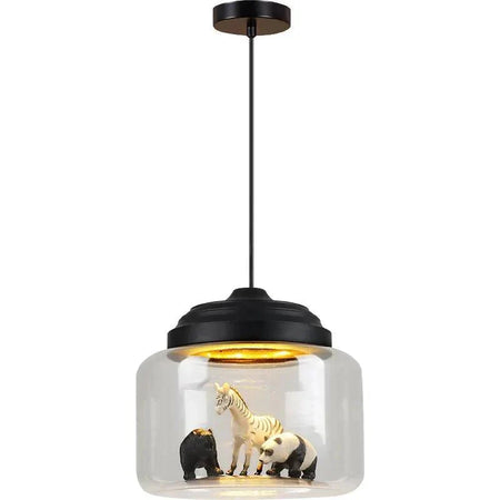 Luminaire Élégant en Verre et Pierre - IL927134-ILLUMEEN.COM