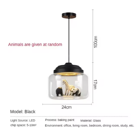 Luminaire Élégant en Verre et Pierre - IL927134-ILLUMEEN.COM