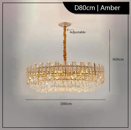 Luminaire Élégant en Verre Fumé et Ambre IL583729-ILLUMEEN.COM