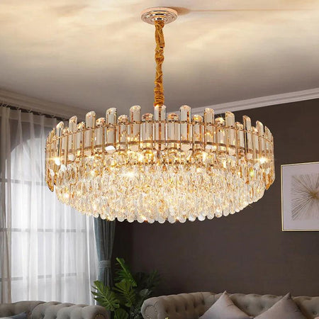 Luminaire Élégant en Verre Fumé et Ambre IL583729-ILLUMEEN.COM
