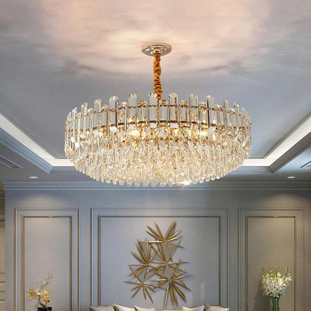 Luminaire Élégant en Verre Fumé et Ambre IL583729-ILLUMEEN.COM