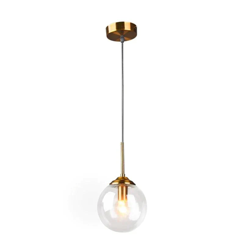 Luminaire Élégant en Verre Fumé et Laiton IL583947-ILLUMEEN.COM