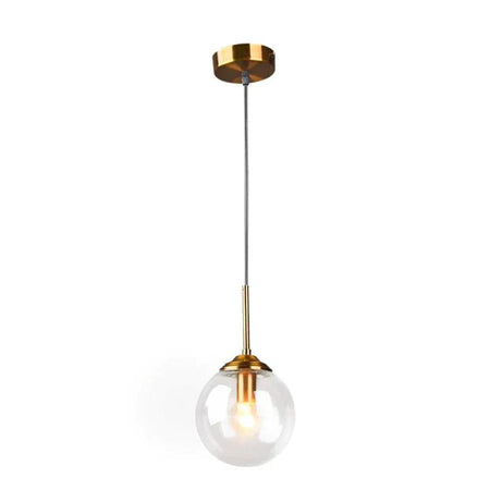 Luminaire Élégant en Verre Fumé et Laiton IL583947-ILLUMEEN.COM