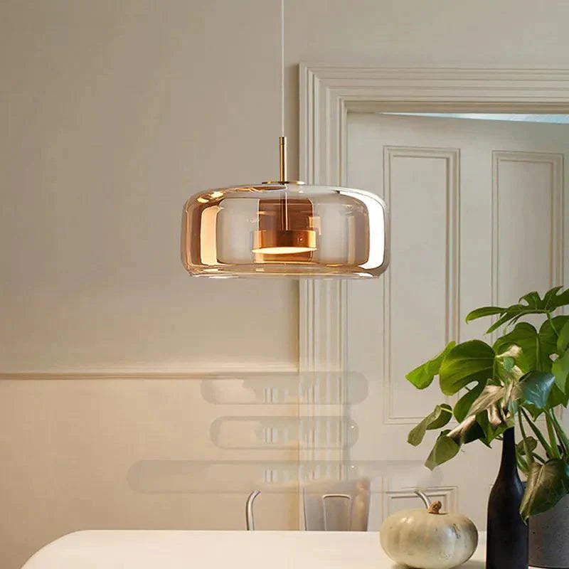 Luminaire Élégant en Verre Fumé IL394720-ILLUMEEN.COM