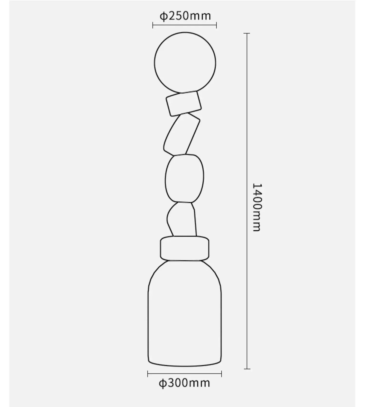 Luminaire Élégant En Verre: IL583920-ILLUMEEN.COM