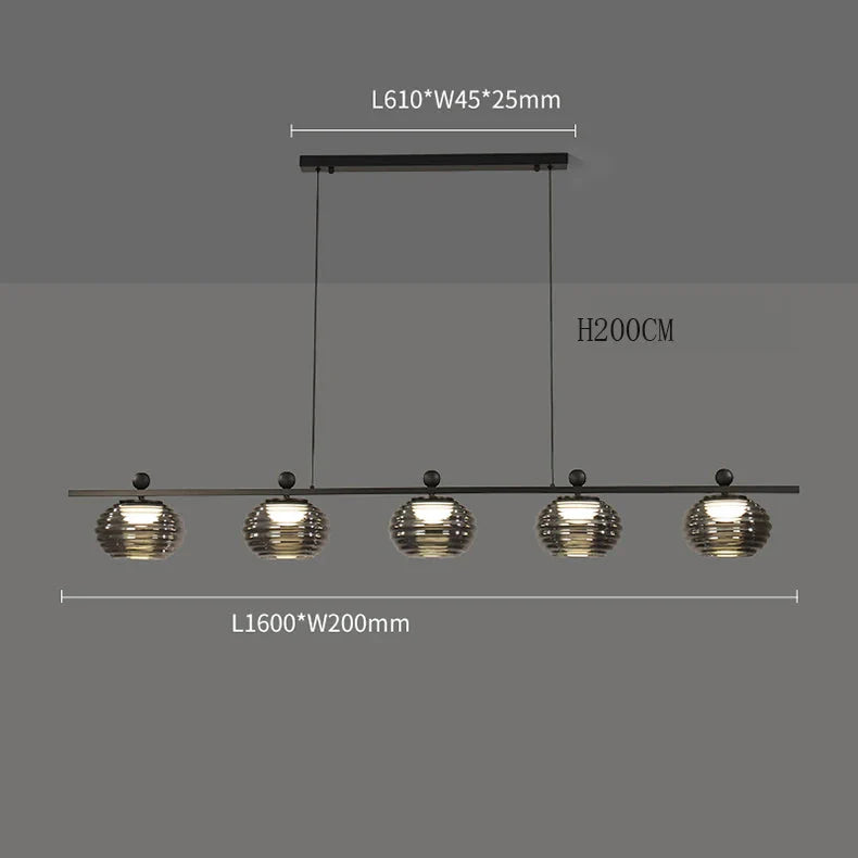 Luminaire Élégant en Verre Inspiré, Design Unique IL582304-ILLUMEEN.COM