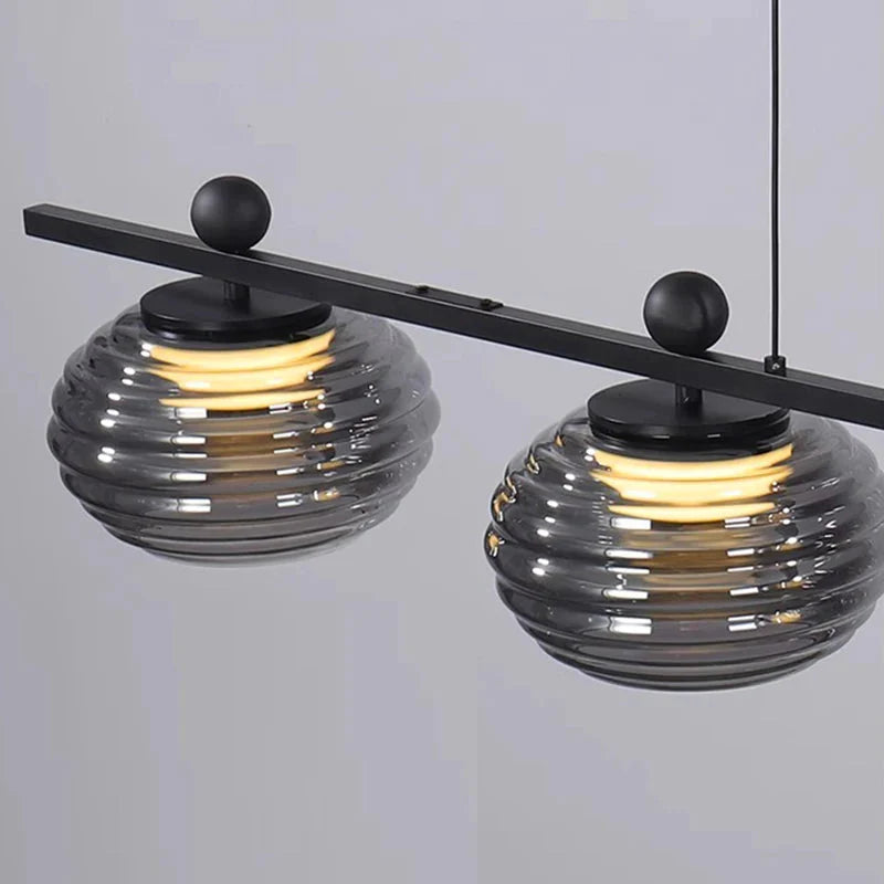 Luminaire Élégant en Verre Inspiré, Design Unique IL582304-ILLUMEEN.COM