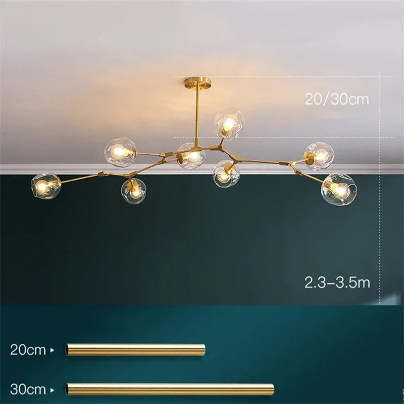 Luminaire Élégant en Verre LED - IL385920-ILLUMEEN.COM