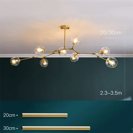 Luminaire Élégant en Verre LED - IL385920-ILLUMEEN.COM