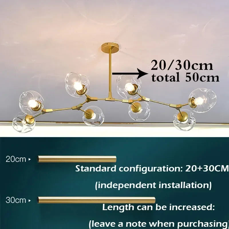 Luminaire Élégant en Verre LED - IL385920-ILLUMEEN.COM