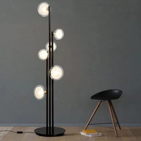 Luminaire Élégant en Verre Noir Minimaliste IL527913-ILLUMEEN.COM