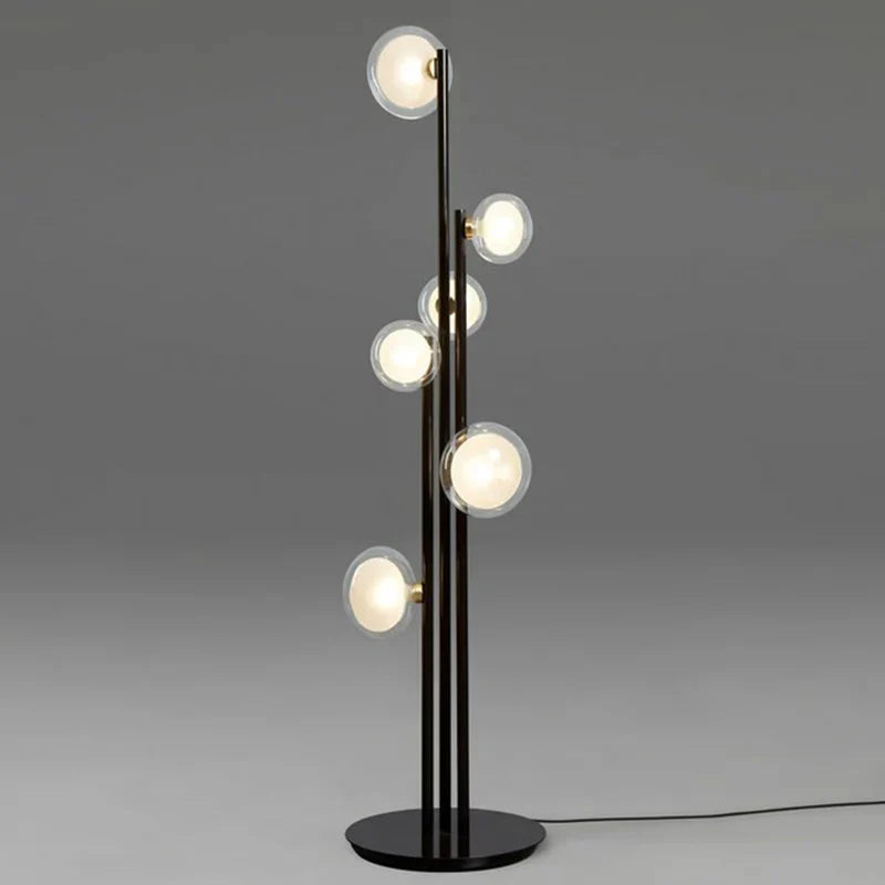 Luminaire Élégant en Verre Noir Minimaliste IL527913-ILLUMEEN.COM