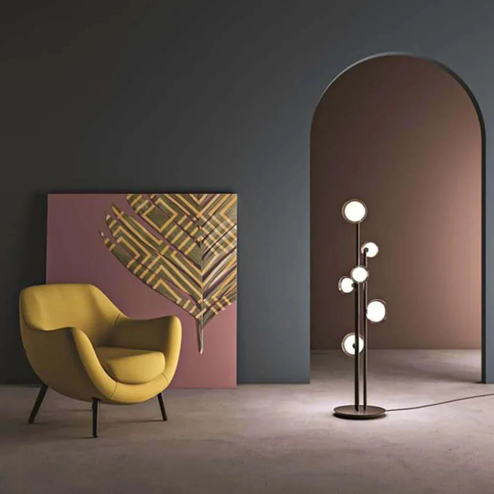 Luminaire Élégant en Verre Noir Minimaliste IL527913-ILLUMEEN.COM