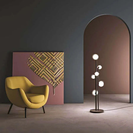 Luminaire Élégant en Verre Noir Minimaliste IL527913-ILLUMEEN.COM