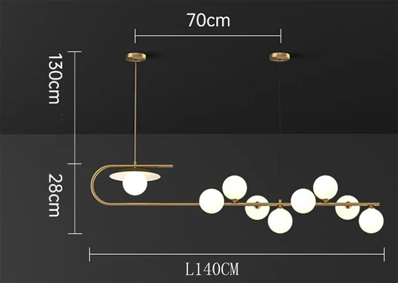 Luminaire Élégant en Verre pour Salon Chic IL582739-ILLUMEEN.COM
