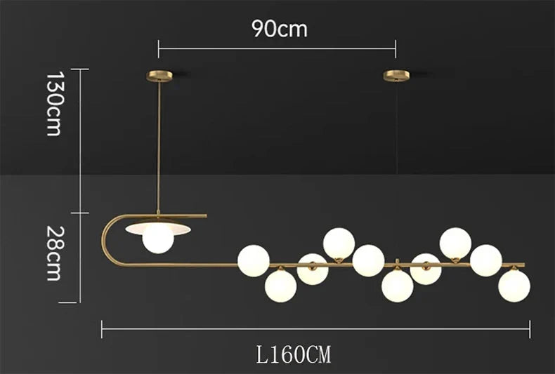Luminaire Élégant en Verre pour Salon Chic IL582739-ILLUMEEN.COM