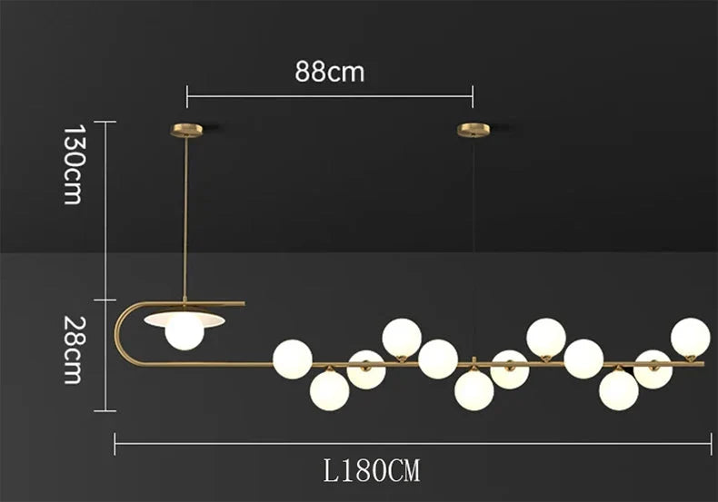 Luminaire Élégant en Verre pour Salon Chic IL582739-ILLUMEEN.COM