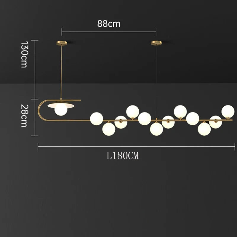 Luminaire Élégant en Verre pour Salon Chic IL582739-ILLUMEEN.COM