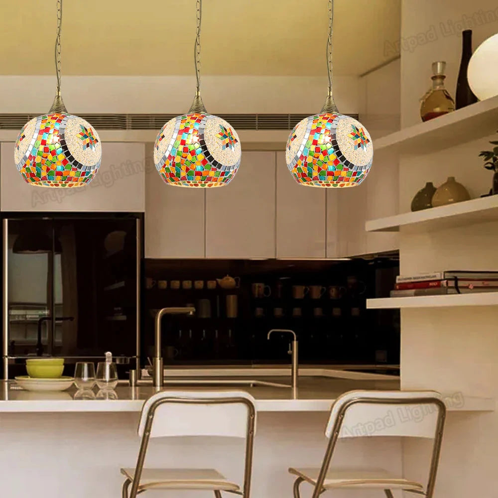 Luminaire Élégant en Verre Rétro IL524637-ILLUMEEN.COM