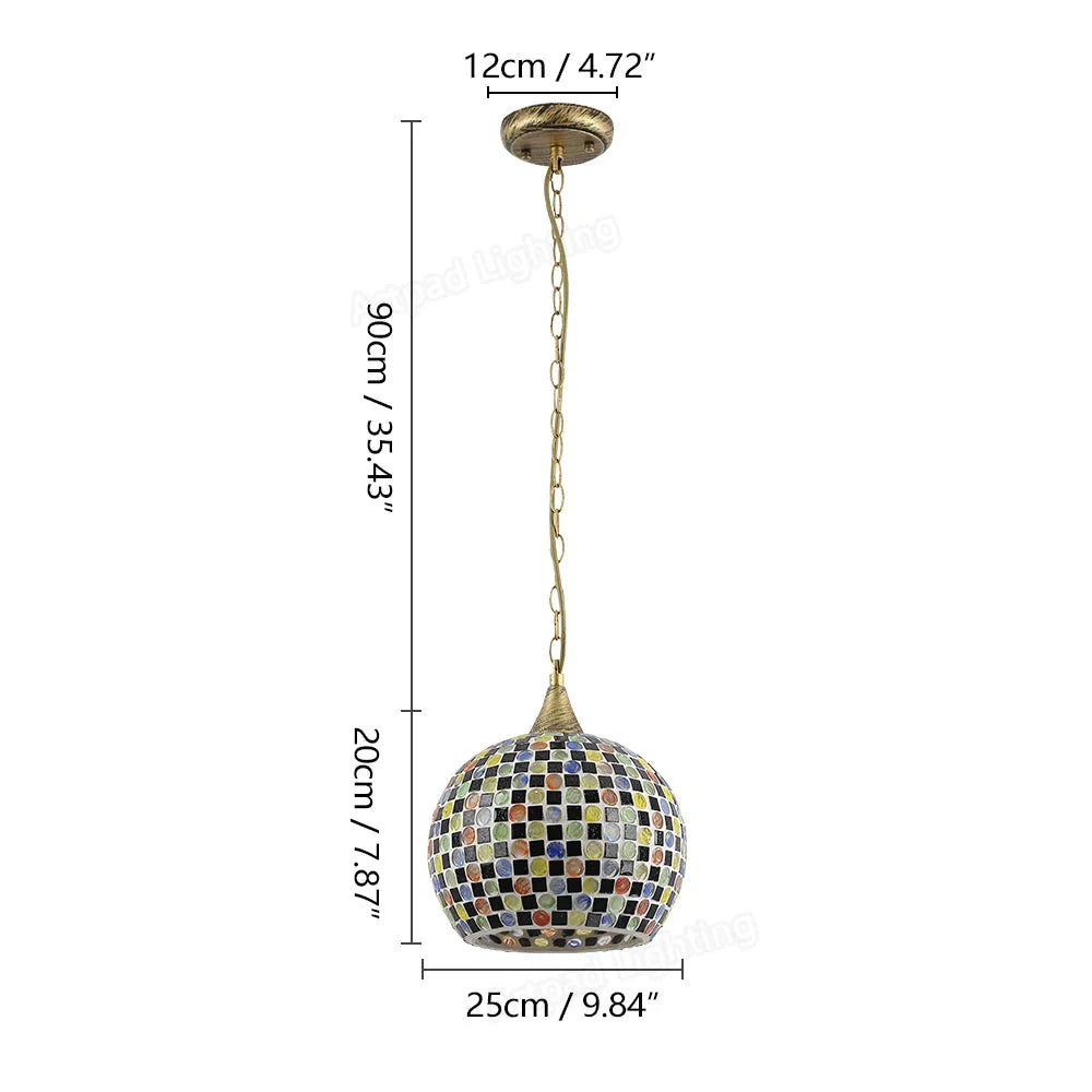 Luminaire Élégant en Verre Rétro IL524637-ILLUMEEN.COM