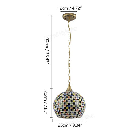 Luminaire Élégant en Verre Rétro IL524637-ILLUMEEN.COM