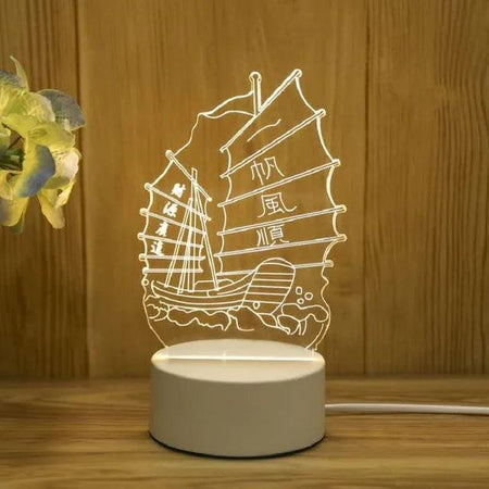 Luminaire Élégant en Verre Soufflé IL123456-ILLUMEEN.COM