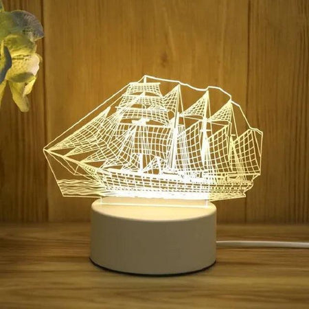 Luminaire Élégant en Verre Soufflé IL123456-ILLUMEEN.COM