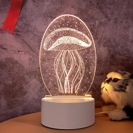 Luminaire Élégant en Verre Soufflé IL123456-ILLUMEEN.COM