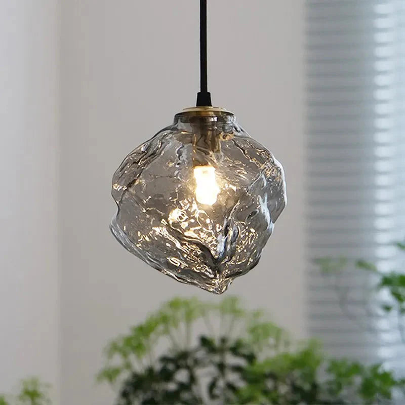 Luminaire Élégant en Verre Texture Métallique IL482635-ILLUMEEN.COM