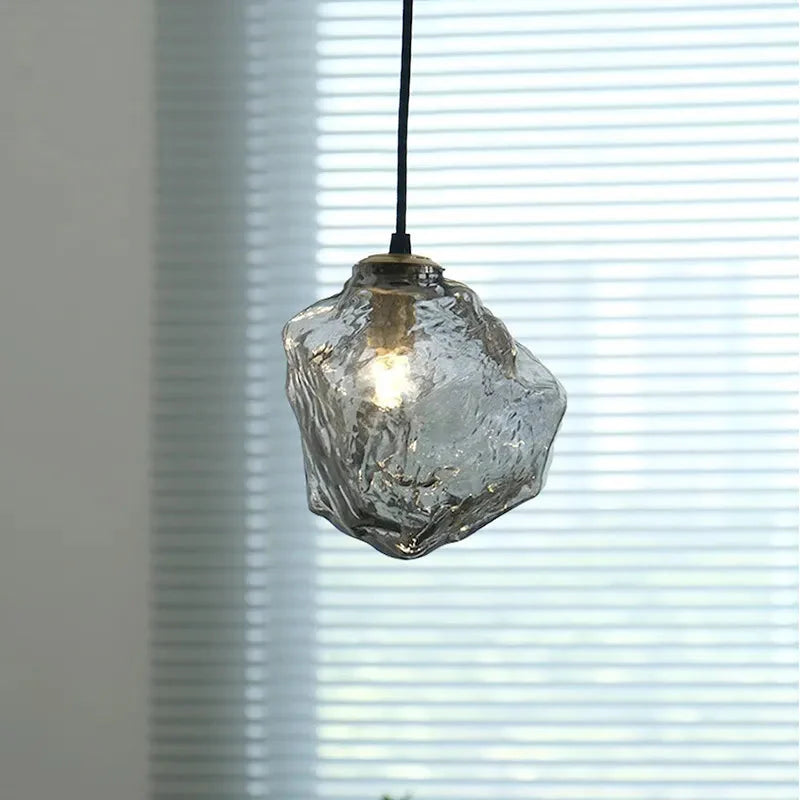 Luminaire Élégant en Verre Texture Métallique IL482635-ILLUMEEN.COM