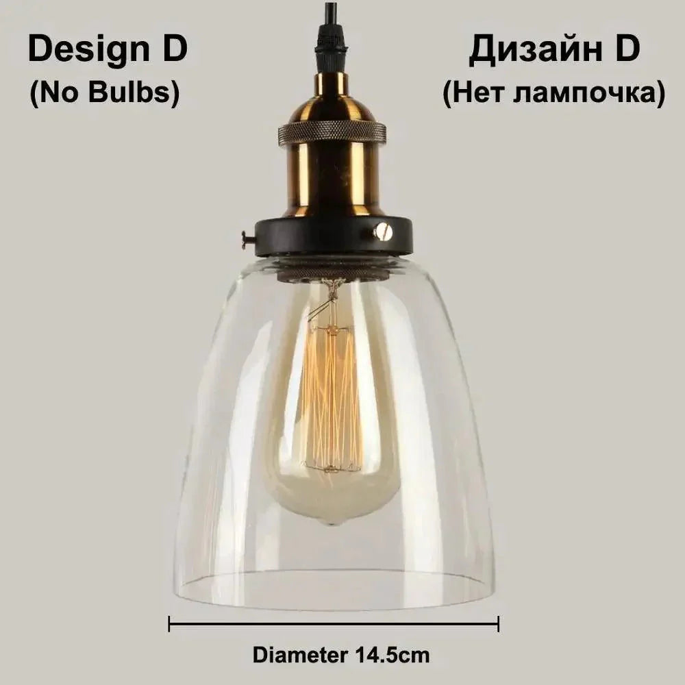 Luminaire Élégant en Verre Transparent IL258743-ILLUMEEN.COM