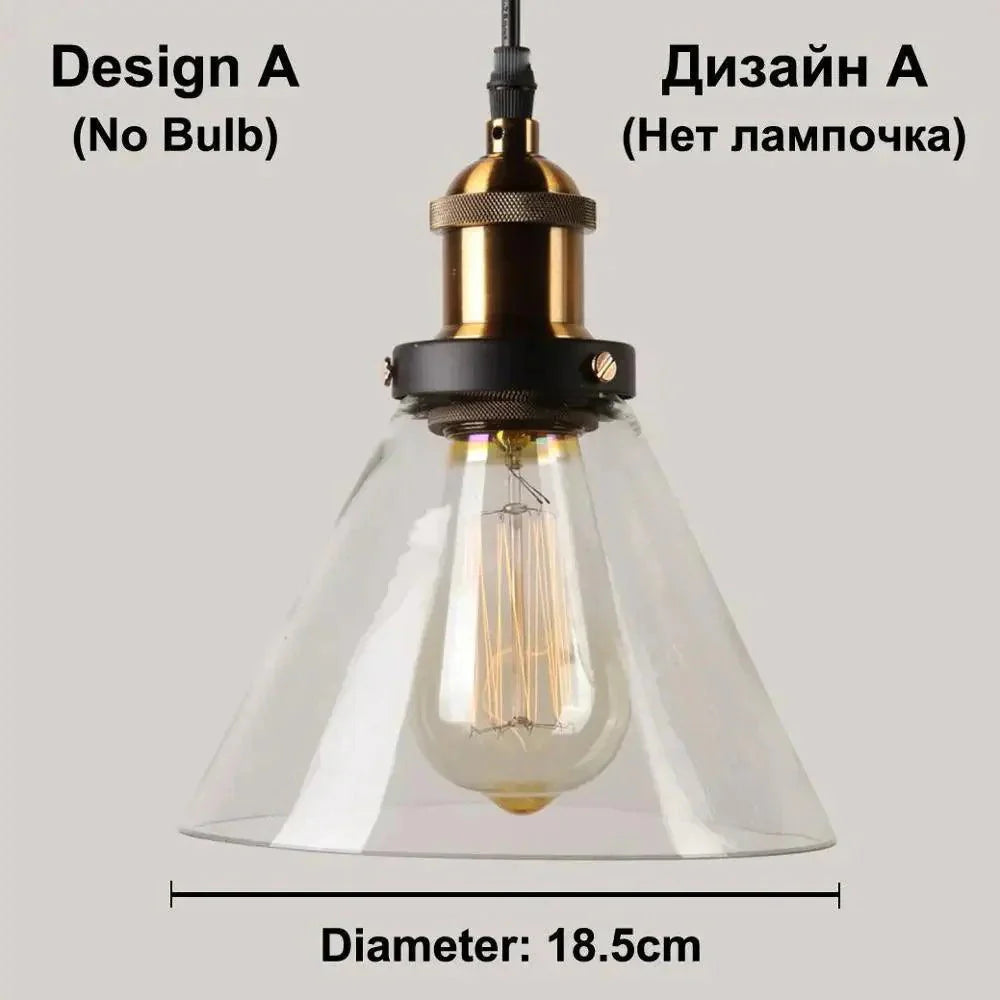 Luminaire Élégant en Verre Transparent IL258743-ILLUMEEN.COM