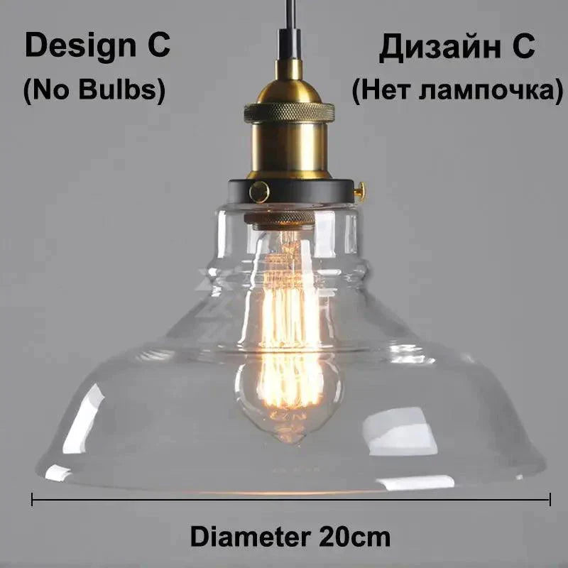 Luminaire Élégant en Verre Transparent IL258743-ILLUMEEN.COM
