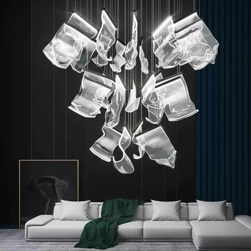 Luminaire Élégant en Voiles Flottantes IL582931-ILLUMEEN.COM