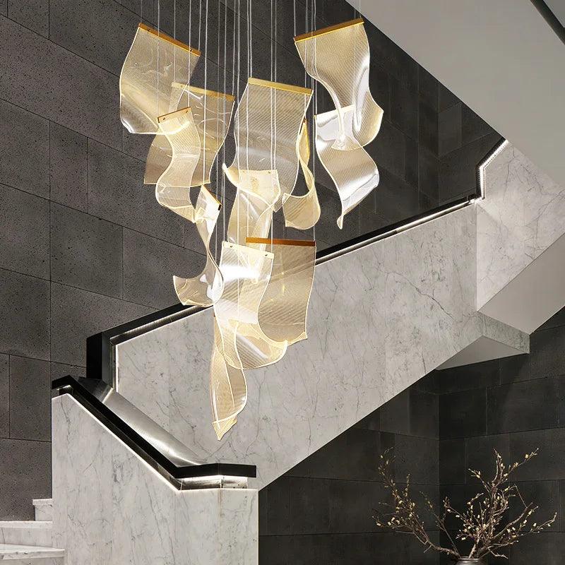 Luminaire Élégant en Voiles Flottantes IL582931-ILLUMEEN.COM