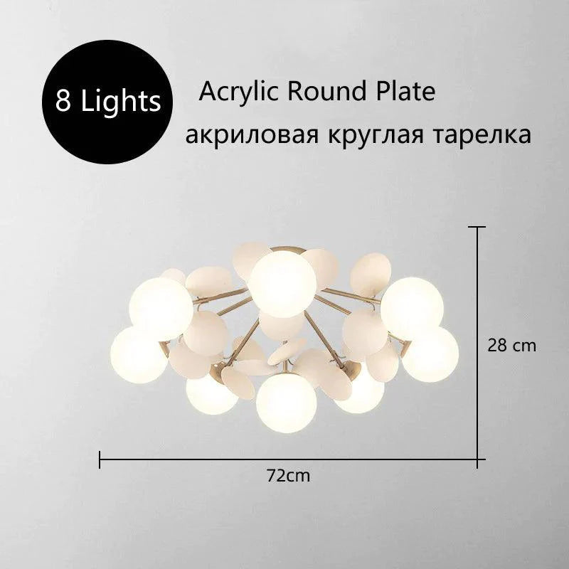 Luminaire Élégant et Artistique en Fer et Verre IL582317-ILLUMEEN.COM