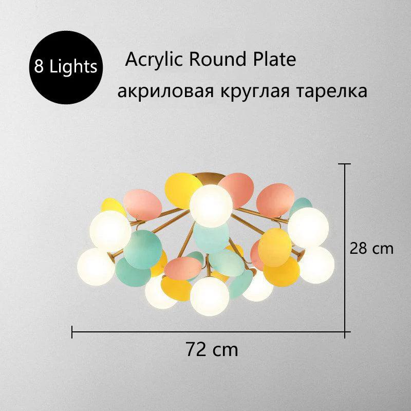 Luminaire Élégant et Artistique en Fer et Verre IL582317-ILLUMEEN.COM